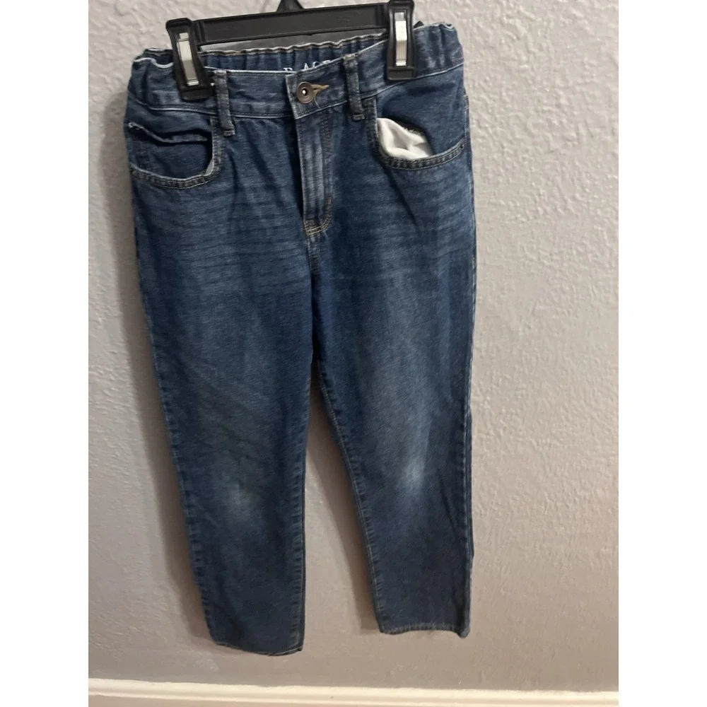 Childrens Place Boys Size 10 Straight Denim Blue Jeans‎ Adjustable Waist